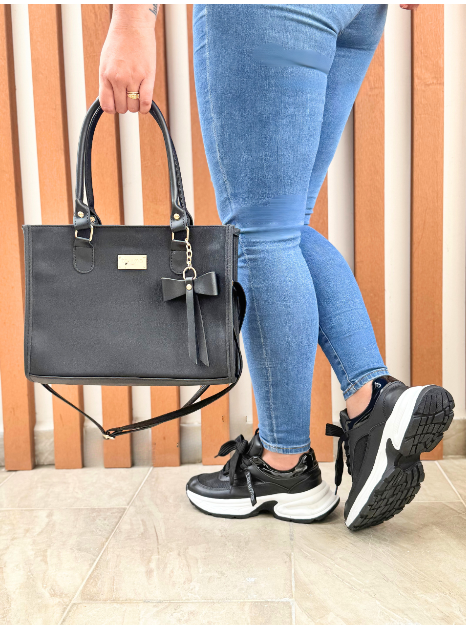 GlamSet™ – Combo Tenis con Plataforma + Bolso Elegante
